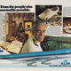 Captan van Zanten was featured in this advertisement for KLM, which appeared in the onboard magazine on Flight 4805 (KLM)